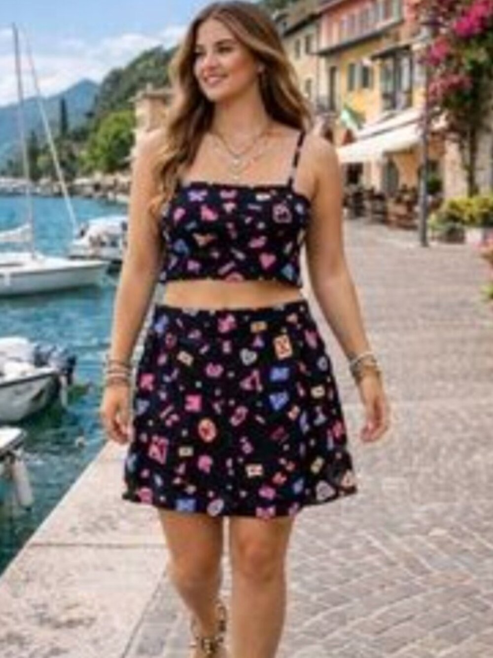 Midnight Sky Two Piece Outfit